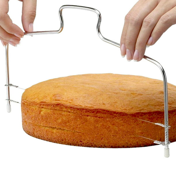 Cakes Cutter Leveller Slicer Decorating Wire Slicer Cutting Decorator Tool-Steel